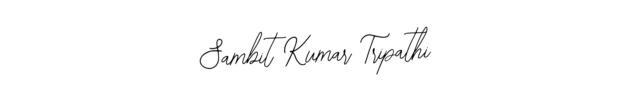 Use a signature maker to create a handwritten signature online. With this signature software, you can design (Bearetta-2O07w) your own signature for name Sambit Kumar Tripathi. Sambit Kumar Tripathi signature style 12 images and pictures png