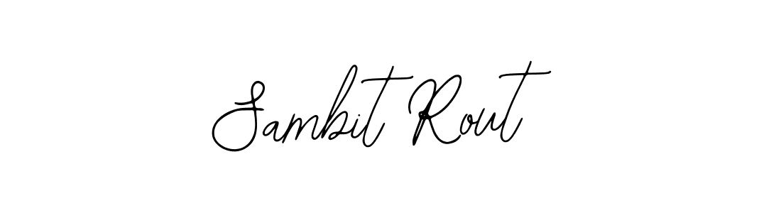 How to make Sambit Rout signature? Bearetta-2O07w is a professional autograph style. Create handwritten signature for Sambit Rout name. Sambit Rout signature style 12 images and pictures png