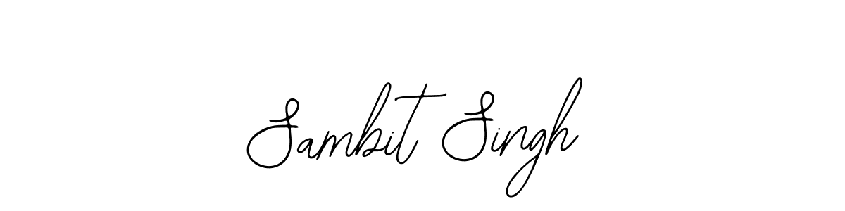 The best way (Bearetta-2O07w) to make a short signature is to pick only two or three words in your name. The name Sambit Singh include a total of six letters. For converting this name. Sambit Singh signature style 12 images and pictures png
