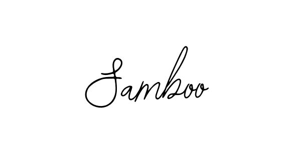 Similarly Bearetta-2O07w is the best handwritten signature design. Signature creator online .You can use it as an online autograph creator for name Samboo. Samboo signature style 12 images and pictures png