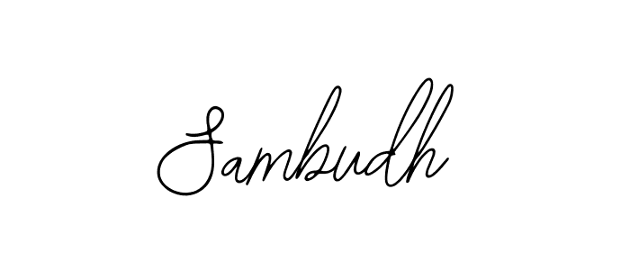 See photos of Sambudh official signature by Spectra . Check more albums & portfolios. Read reviews & check more about Bearetta-2O07w font. Sambudh signature style 12 images and pictures png