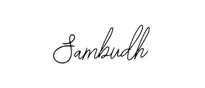 How to Draw Sambudh signature style? Bearetta-2O07w is a latest design signature styles for name Sambudh. Sambudh signature style 12 images and pictures png