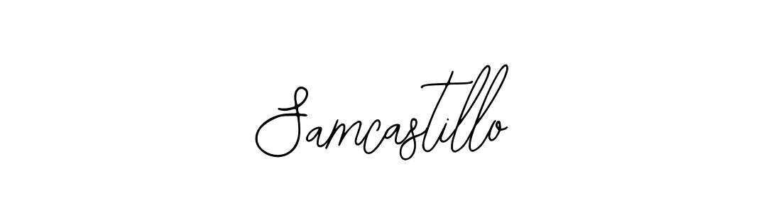 Design your own signature with our free online signature maker. With this signature software, you can create a handwritten (Bearetta-2O07w) signature for name Samcastillo. Samcastillo signature style 12 images and pictures png