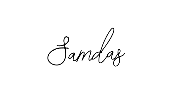 The best way (Bearetta-2O07w) to make a short signature is to pick only two or three words in your name. The name Samdas include a total of six letters. For converting this name. Samdas signature style 12 images and pictures png