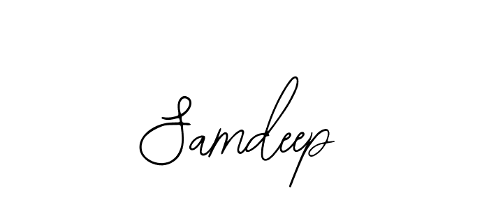 Samdeep stylish signature style. Best Handwritten Sign (Bearetta-2O07w) for my name. Handwritten Signature Collection Ideas for my name Samdeep. Samdeep signature style 12 images and pictures png