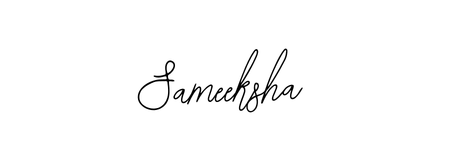 How to Draw Sameeksha signature style? Bearetta-2O07w is a latest design signature styles for name Sameeksha. Sameeksha signature style 12 images and pictures png