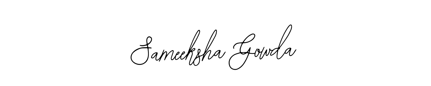 Check out images of Autograph of Sameeksha Gowda name. Actor Sameeksha Gowda Signature Style. Bearetta-2O07w is a professional sign style online. Sameeksha Gowda signature style 12 images and pictures png