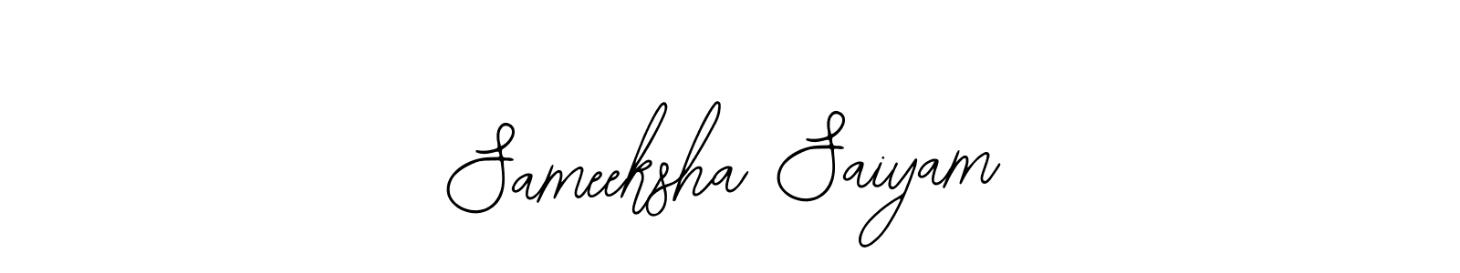 if you are searching for the best signature style for your name Sameeksha Saiyam. so please give up your signature search. here we have designed multiple signature styles  using Bearetta-2O07w. Sameeksha Saiyam signature style 12 images and pictures png