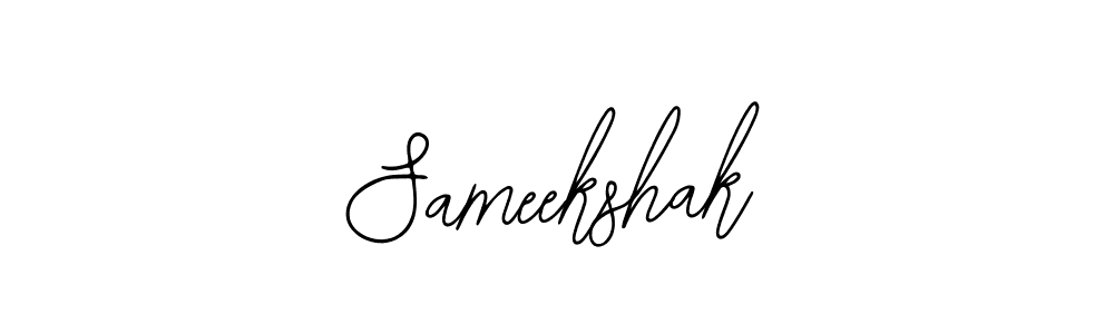 How to Draw Sameekshak signature style? Bearetta-2O07w is a latest design signature styles for name Sameekshak. Sameekshak signature style 12 images and pictures png