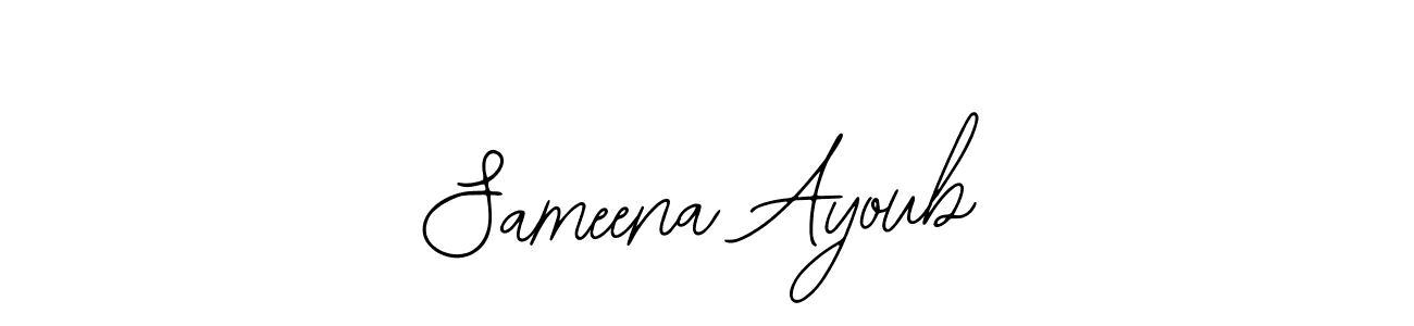 Check out images of Autograph of Sameena Ayoub name. Actor Sameena Ayoub Signature Style. Bearetta-2O07w is a professional sign style online. Sameena Ayoub signature style 12 images and pictures png