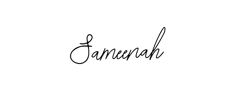 Make a beautiful signature design for name Sameenah. Use this online signature maker to create a handwritten signature for free. Sameenah signature style 12 images and pictures png