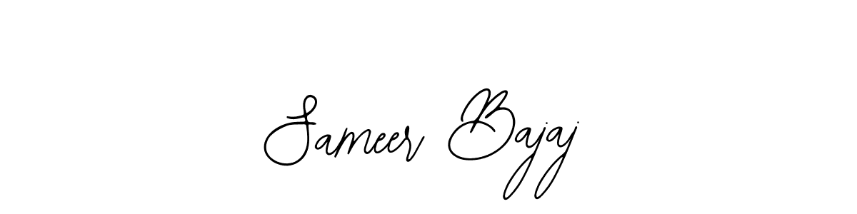 Design your own signature with our free online signature maker. With this signature software, you can create a handwritten (Bearetta-2O07w) signature for name Sameer Bajaj. Sameer Bajaj signature style 12 images and pictures png