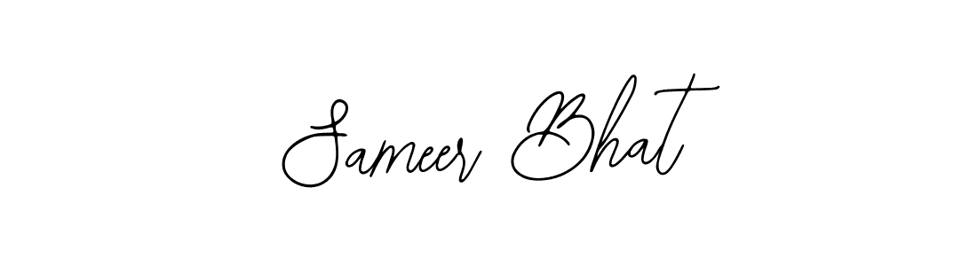 This is the best signature style for the Sameer Bhat name. Also you like these signature font (Bearetta-2O07w). Mix name signature. Sameer Bhat signature style 12 images and pictures png