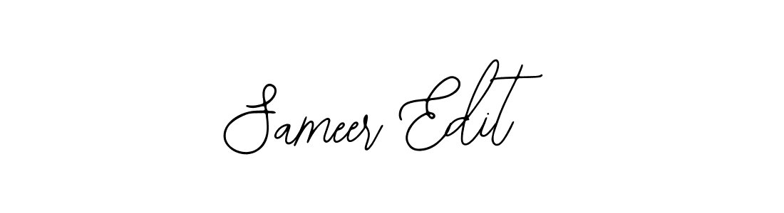 Create a beautiful signature design for name Sameer Edit. With this signature (Bearetta-2O07w) fonts, you can make a handwritten signature for free. Sameer Edit signature style 12 images and pictures png