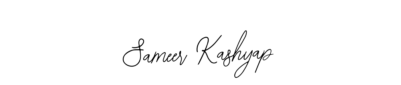 Sameer Kashyap stylish signature style. Best Handwritten Sign (Bearetta-2O07w) for my name. Handwritten Signature Collection Ideas for my name Sameer Kashyap. Sameer Kashyap signature style 12 images and pictures png