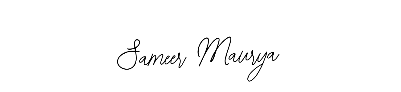 The best way (Bearetta-2O07w) to make a short signature is to pick only two or three words in your name. The name Sameer Maurya include a total of six letters. For converting this name. Sameer Maurya signature style 12 images and pictures png