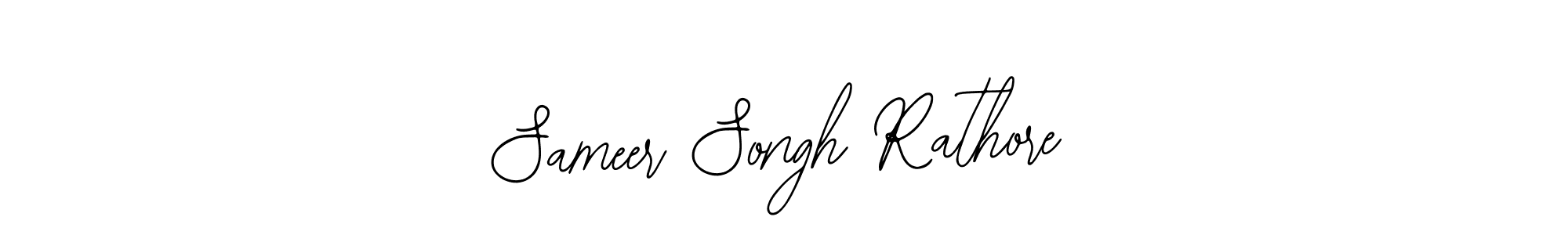 It looks lik you need a new signature style for name Sameer Songh Rathore. Design unique handwritten (Bearetta-2O07w) signature with our free signature maker in just a few clicks. Sameer Songh Rathore signature style 12 images and pictures png