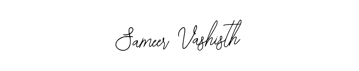 How to make Sameer Vashisth signature? Bearetta-2O07w is a professional autograph style. Create handwritten signature for Sameer Vashisth name. Sameer Vashisth signature style 12 images and pictures png