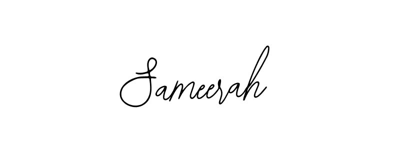 if you are searching for the best signature style for your name Sameerah. so please give up your signature search. here we have designed multiple signature styles  using Bearetta-2O07w. Sameerah signature style 12 images and pictures png