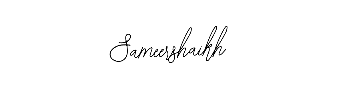 It looks lik you need a new signature style for name Sameershaikh. Design unique handwritten (Bearetta-2O07w) signature with our free signature maker in just a few clicks. Sameershaikh signature style 12 images and pictures png