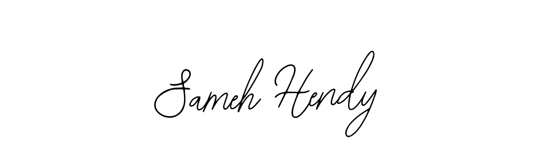 Create a beautiful signature design for name Sameh Hendy. With this signature (Bearetta-2O07w) fonts, you can make a handwritten signature for free. Sameh Hendy signature style 12 images and pictures png