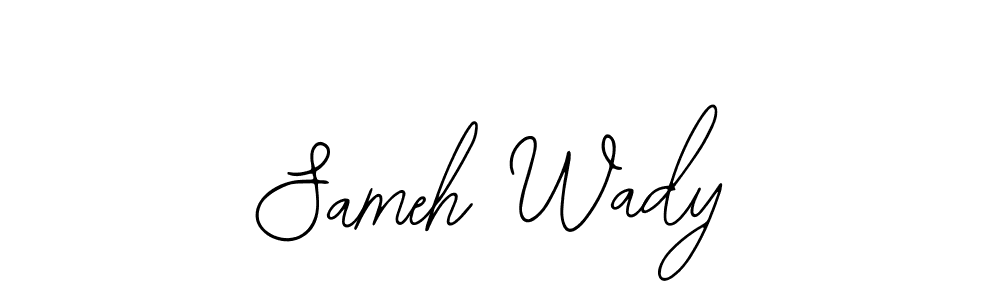 It looks lik you need a new signature style for name Sameh Wady. Design unique handwritten (Bearetta-2O07w) signature with our free signature maker in just a few clicks. Sameh Wady signature style 12 images and pictures png