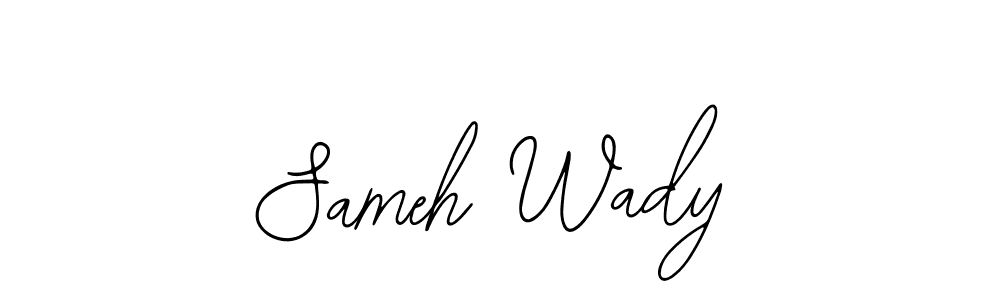 Create a beautiful signature design for name Sameh Wady. With this signature (Bearetta-2O07w) fonts, you can make a handwritten signature for free. Sameh Wady signature style 12 images and pictures png