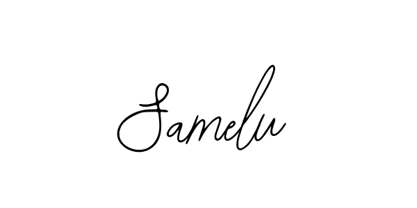 How to Draw Samelu signature style? Bearetta-2O07w is a latest design signature styles for name Samelu. Samelu signature style 12 images and pictures png