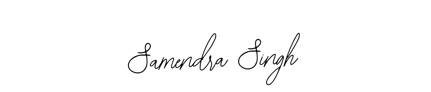 Make a beautiful signature design for name Samendra Singh. With this signature (Bearetta-2O07w) style, you can create a handwritten signature for free. Samendra Singh signature style 12 images and pictures png