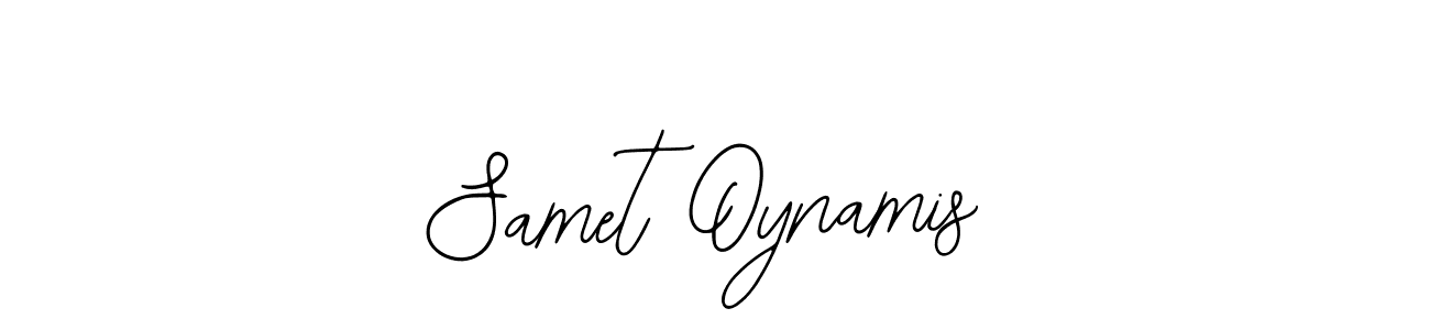 Create a beautiful signature design for name Samet Oynamis. With this signature (Bearetta-2O07w) fonts, you can make a handwritten signature for free. Samet Oynamis signature style 12 images and pictures png