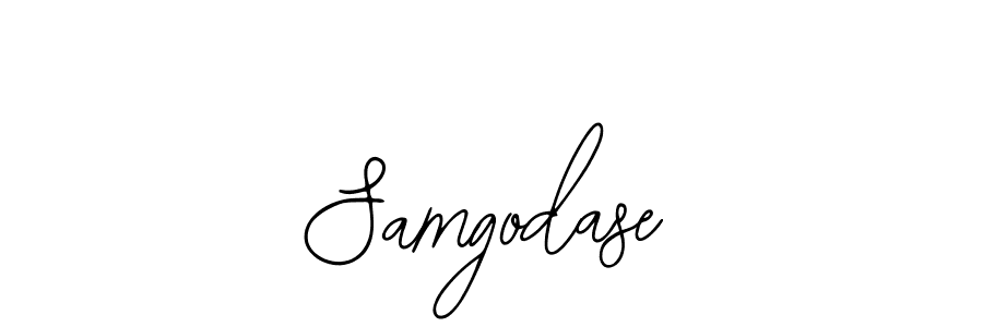 Use a signature maker to create a handwritten signature online. With this signature software, you can design (Bearetta-2O07w) your own signature for name Samgodase. Samgodase signature style 12 images and pictures png