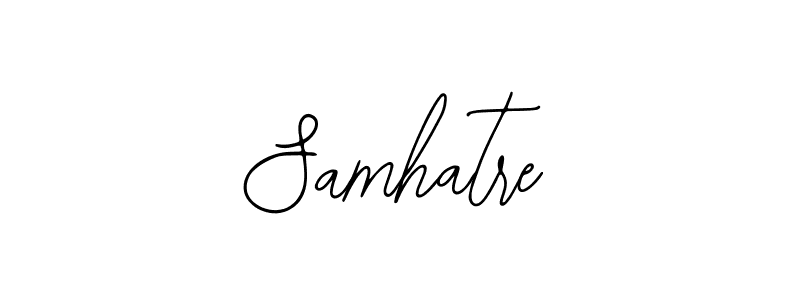 Also we have Samhatre name is the best signature style. Create professional handwritten signature collection using Bearetta-2O07w autograph style. Samhatre signature style 12 images and pictures png