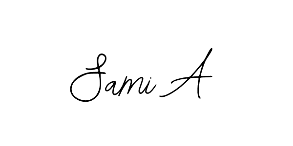 Similarly Bearetta-2O07w is the best handwritten signature design. Signature creator online .You can use it as an online autograph creator for name Sami A. Sami A signature style 12 images and pictures png