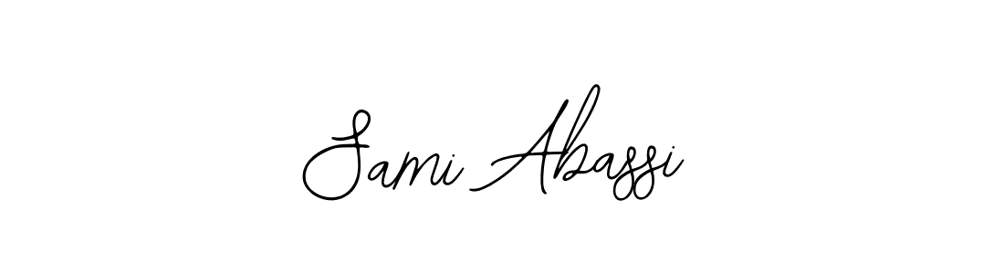 Bearetta-2O07w is a professional signature style that is perfect for those who want to add a touch of class to their signature. It is also a great choice for those who want to make their signature more unique. Get Sami Abassi name to fancy signature for free. Sami Abassi signature style 12 images and pictures png