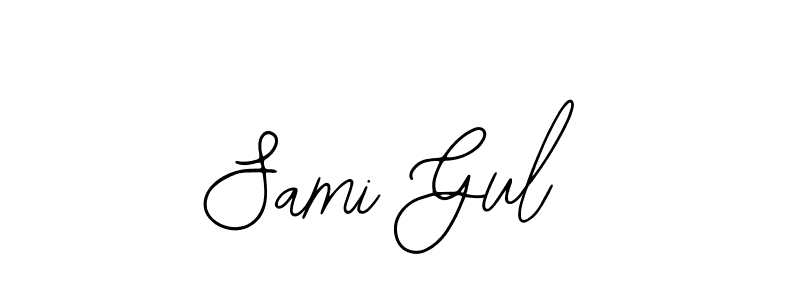 This is the best signature style for the Sami Gul name. Also you like these signature font (Bearetta-2O07w). Mix name signature. Sami Gul signature style 12 images and pictures png