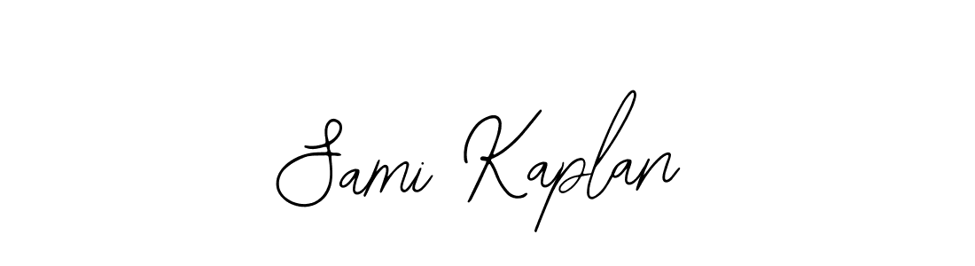 Sami Kaplan stylish signature style. Best Handwritten Sign (Bearetta-2O07w) for my name. Handwritten Signature Collection Ideas for my name Sami Kaplan. Sami Kaplan signature style 12 images and pictures png