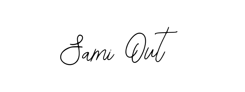 Design your own signature with our free online signature maker. With this signature software, you can create a handwritten (Bearetta-2O07w) signature for name Sami Out. Sami Out signature style 12 images and pictures png