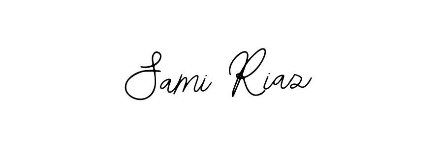 Also You can easily find your signature by using the search form. We will create Sami Riaz name handwritten signature images for you free of cost using Bearetta-2O07w sign style. Sami Riaz signature style 12 images and pictures png