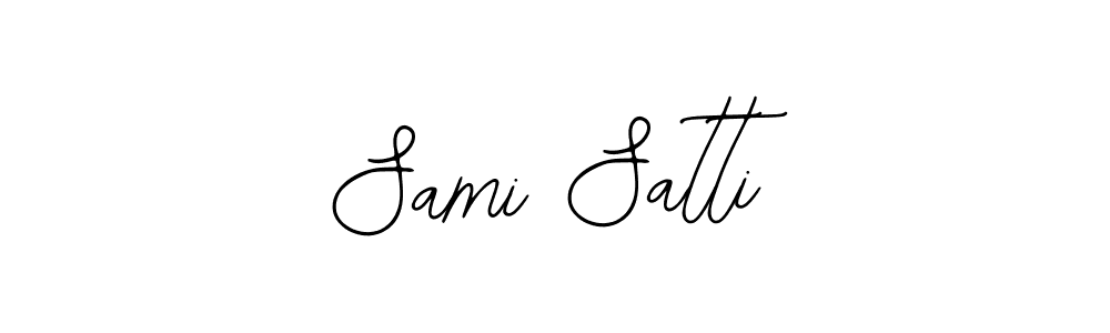 It looks lik you need a new signature style for name Sami Satti. Design unique handwritten (Bearetta-2O07w) signature with our free signature maker in just a few clicks. Sami Satti signature style 12 images and pictures png