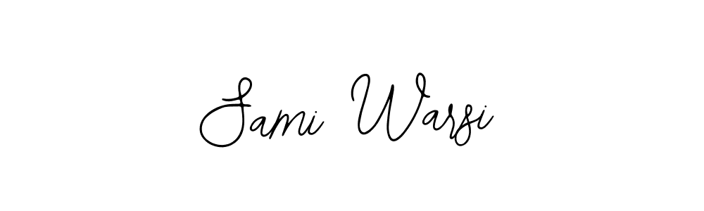 Bearetta-2O07w is a professional signature style that is perfect for those who want to add a touch of class to their signature. It is also a great choice for those who want to make their signature more unique. Get Sami Warsi name to fancy signature for free. Sami Warsi signature style 12 images and pictures png