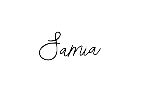 Create a beautiful signature design for name Samia. With this signature (Bearetta-2O07w) fonts, you can make a handwritten signature for free. Samia signature style 12 images and pictures png