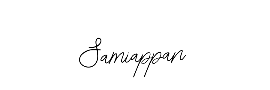 if you are searching for the best signature style for your name Samiappan. so please give up your signature search. here we have designed multiple signature styles  using Bearetta-2O07w. Samiappan signature style 12 images and pictures png