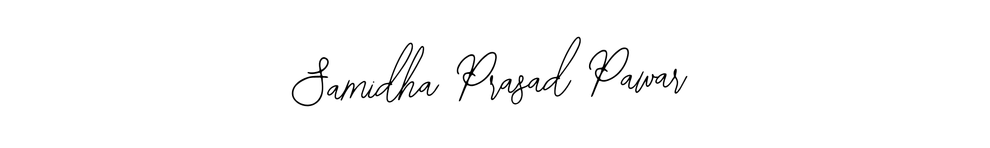 Samidha Prasad Pawar stylish signature style. Best Handwritten Sign (Bearetta-2O07w) for my name. Handwritten Signature Collection Ideas for my name Samidha Prasad Pawar. Samidha Prasad Pawar signature style 12 images and pictures png