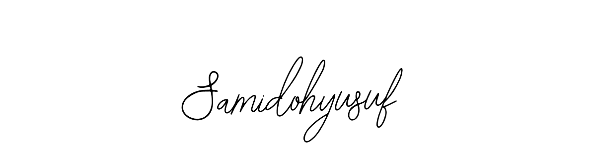 You can use this online signature creator to create a handwritten signature for the name Samidohyusuf. This is the best online autograph maker. Samidohyusuf signature style 12 images and pictures png