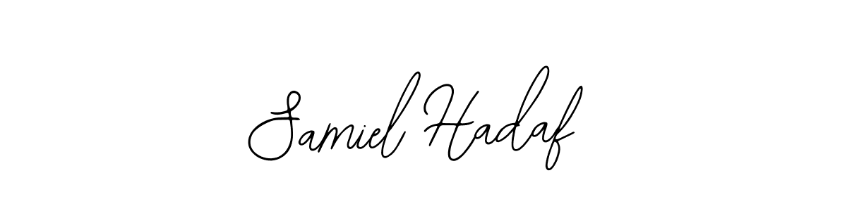 You can use this online signature creator to create a handwritten signature for the name Samiel Hadaf. This is the best online autograph maker. Samiel Hadaf signature style 12 images and pictures png