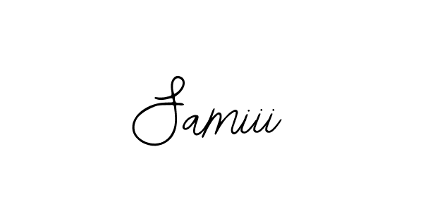 Also You can easily find your signature by using the search form. We will create Samiii name handwritten signature images for you free of cost using Bearetta-2O07w sign style. Samiii signature style 12 images and pictures png