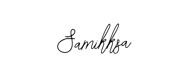 How to make Samikksa signature? Bearetta-2O07w is a professional autograph style. Create handwritten signature for Samikksa name. Samikksa signature style 12 images and pictures png