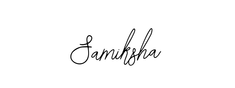 Bearetta-2O07w is a professional signature style that is perfect for those who want to add a touch of class to their signature. It is also a great choice for those who want to make their signature more unique. Get Samiksha name to fancy signature for free. Samiksha signature style 12 images and pictures png