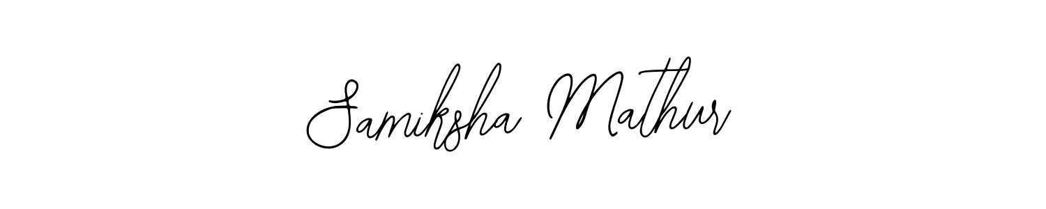 Best and Professional Signature Style for Samiksha Mathur. Bearetta-2O07w Best Signature Style Collection. Samiksha Mathur signature style 12 images and pictures png