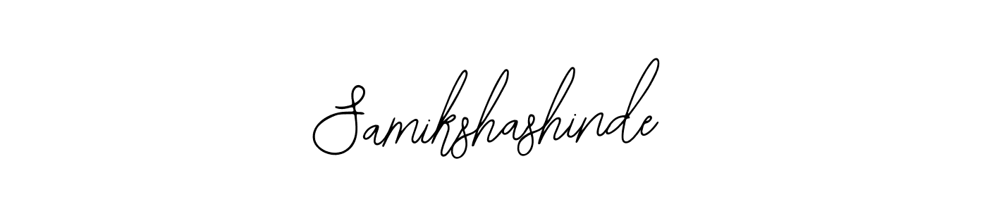 Samikshashinde stylish signature style. Best Handwritten Sign (Bearetta-2O07w) for my name. Handwritten Signature Collection Ideas for my name Samikshashinde. Samikshashinde signature style 12 images and pictures png